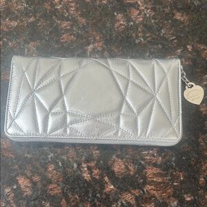 Tiffany & Co. Silver Heart Charm Wallet